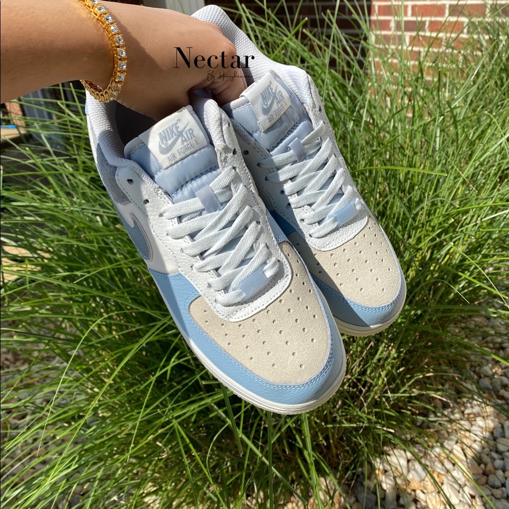 Wms Nike Air Force 1 Low armory blue obsidian mist - Picture 4 of 4